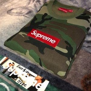 Supreme box Logo Camo Fw15